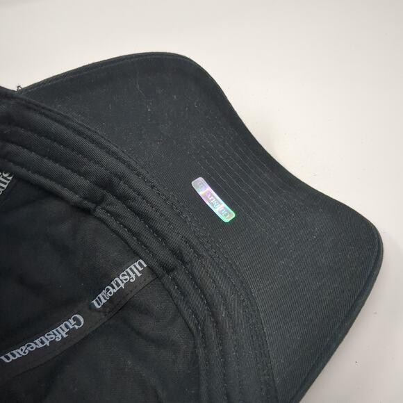 Gulfstream G600 Slideback Baseball Cap Black One Size Adjustable Embroidered - Picture 8 of 11